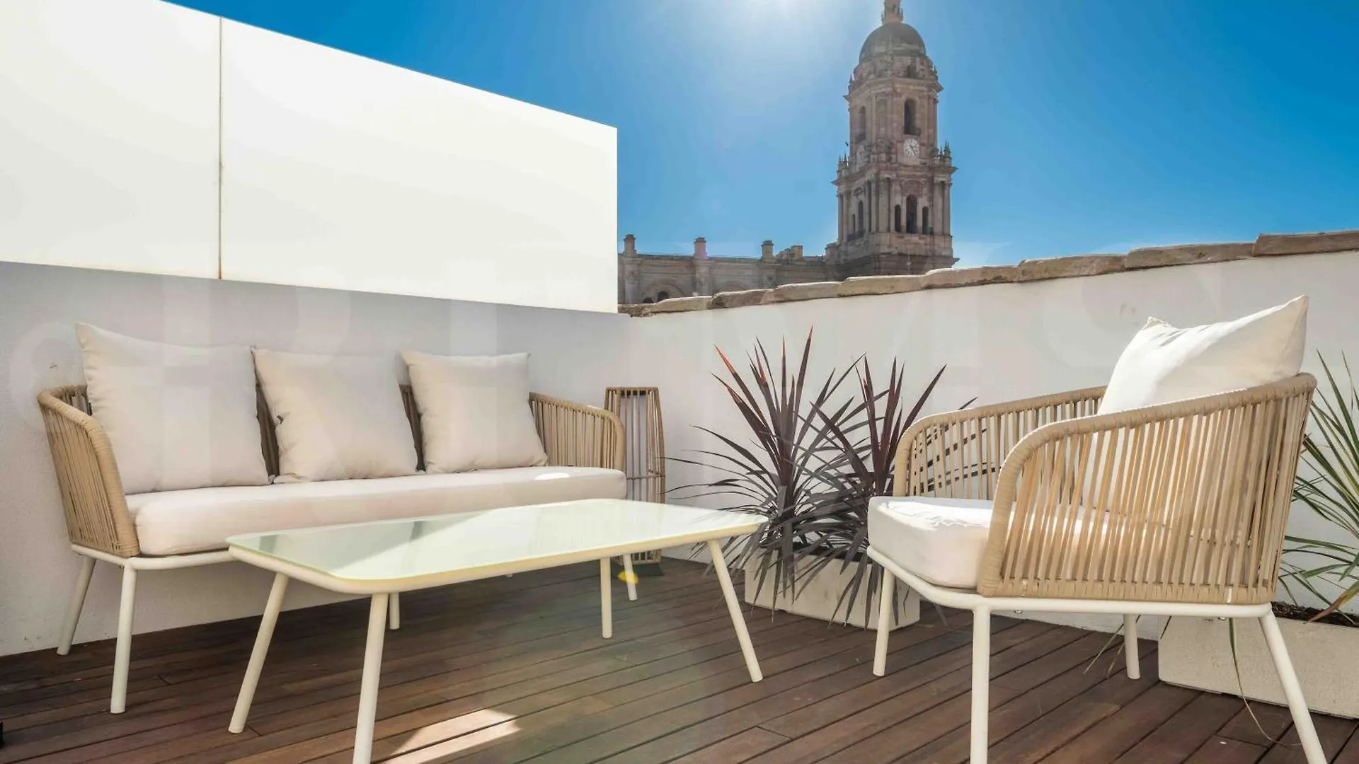 Penthouse With Terrace And Cathedral Views By Rems Apartment Malaga