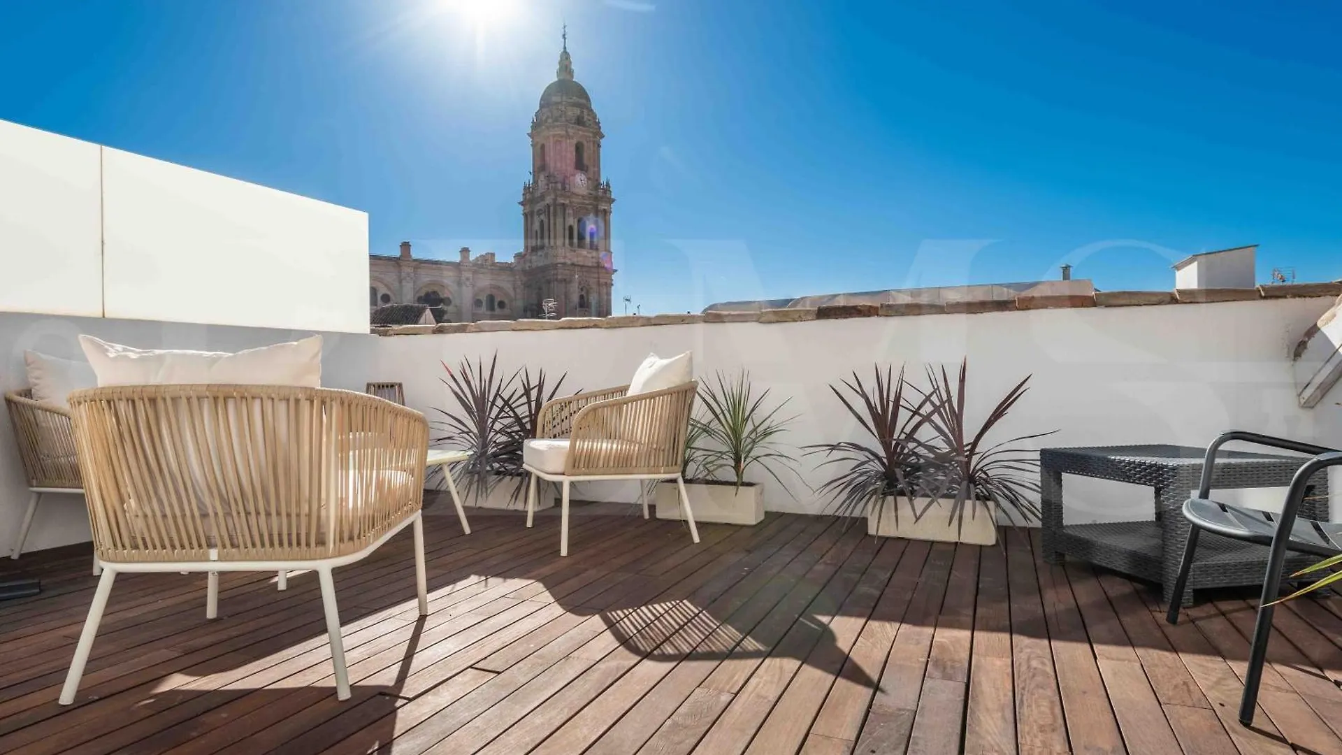 Penthouse With Terrace And Cathedral Views By Rems Apartment Malaga Spain