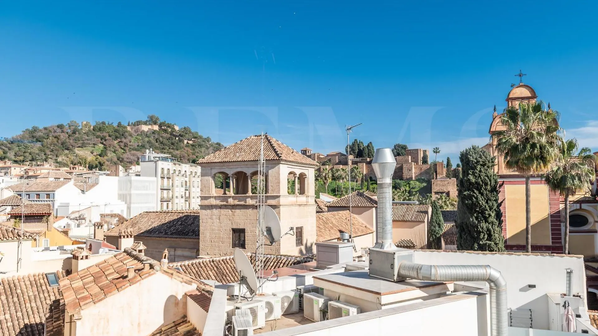 Penthouse With Terrace And Cathedral Views By Rems Apartment Malaga